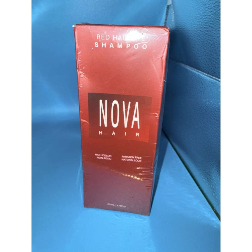 Nova Hair Red Hair Dye Shampoo 6.76 Fl. Oz.